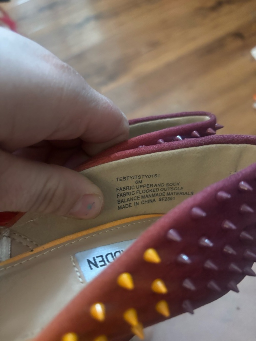 Steve Madden spiked heels - Picture 4 of 4